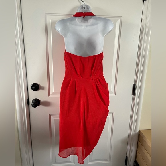 Max and Cleo red dress size 2 - Picture 2 of 4